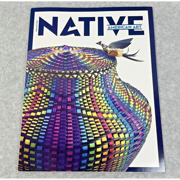Native American Art‎ Magazine June July 2021 - Picture 1 of 11